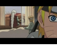 Naruto sta pensando a quello che gli aveva detto Jiraya riguardo a Sasuke